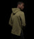 THE ZIP Olive Hooded Pullover