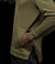 THE ZIP Olive Hooded Pullover